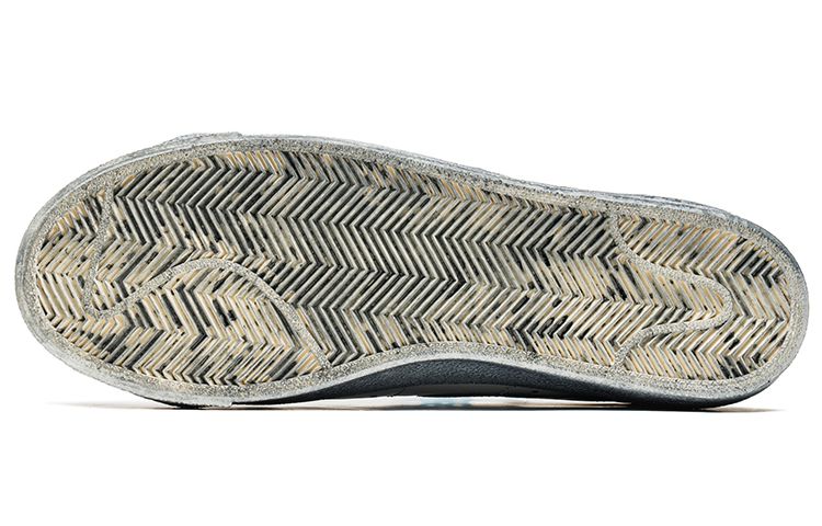 Nike Blazer Anti Slip Wear Resistant Low Top Skateboard Shoes Unisex Gray Blue купить в интернет-магазине Yoocart с быстрой доставкой по России.