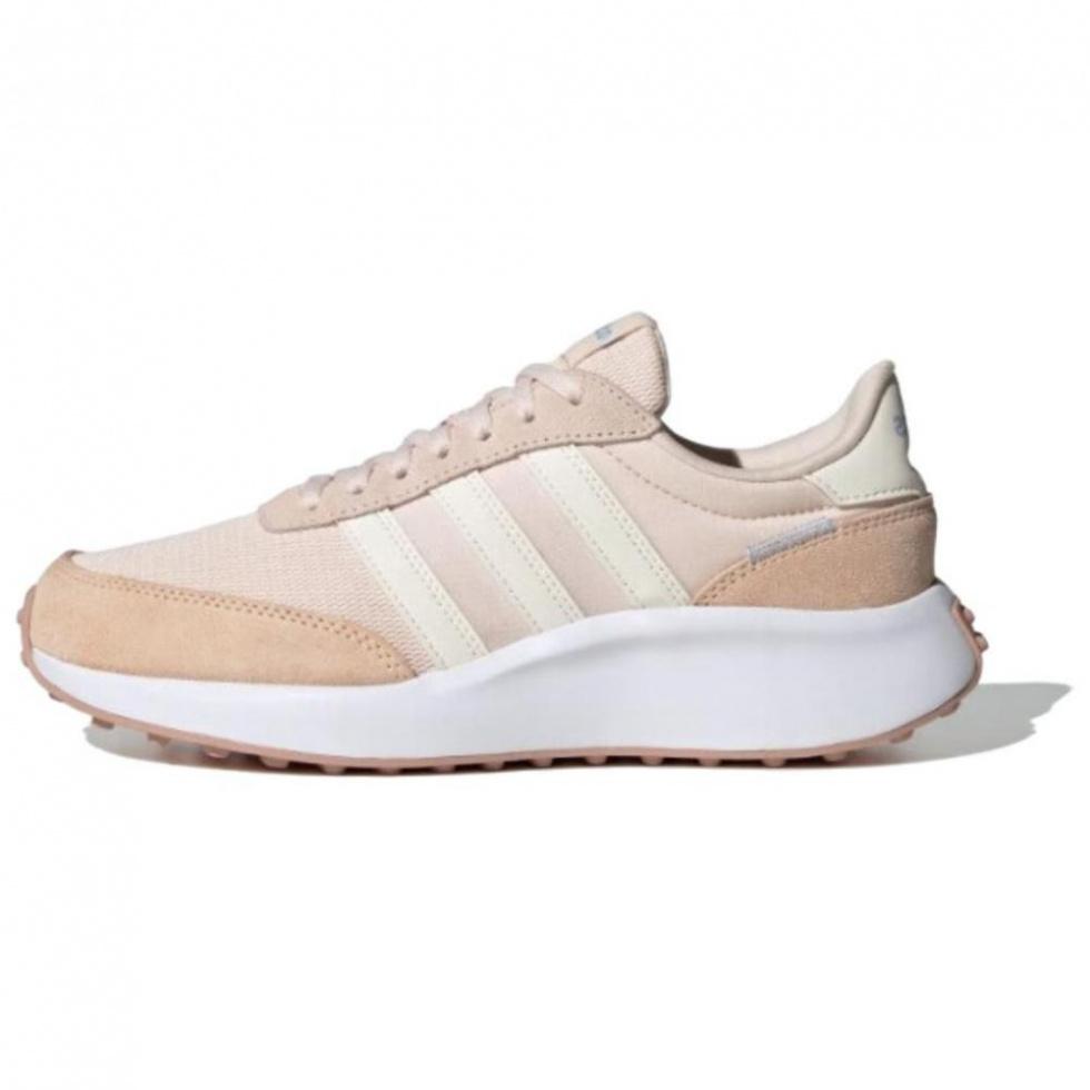Adidas RUN 70s Anti-Slip Wear-Resistant Low-Top Casual Running Shoes Women's Pink-white-orange