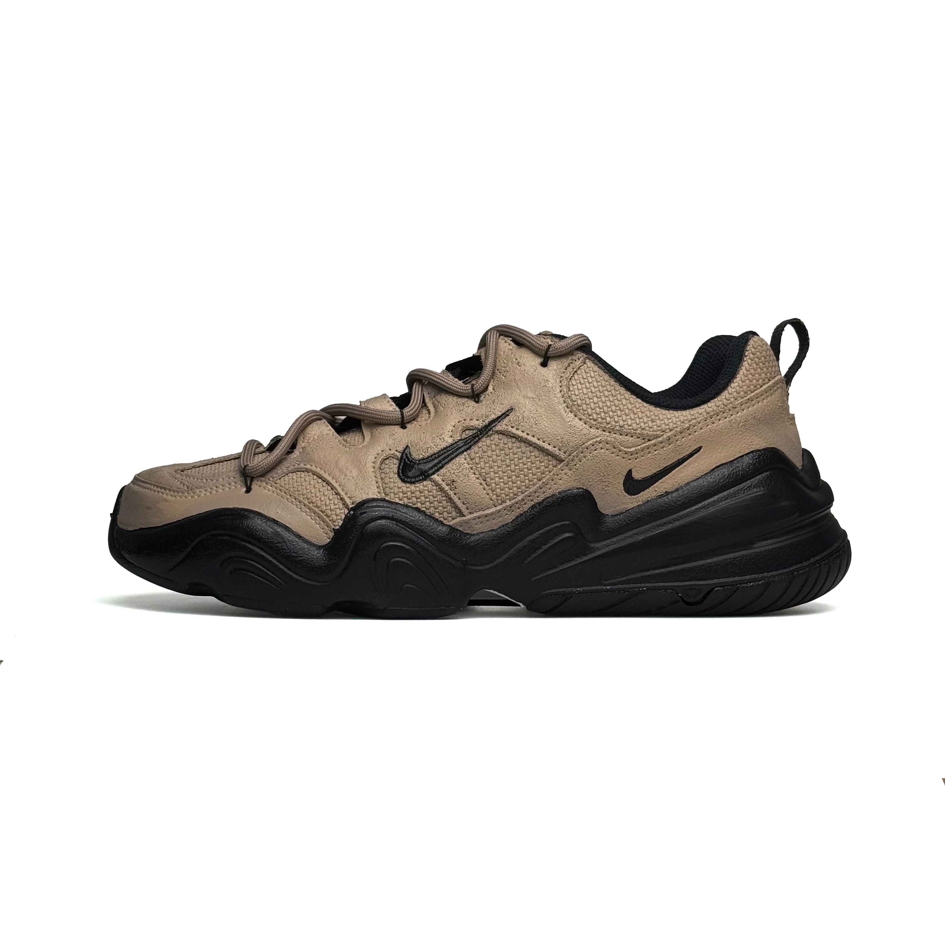 Nike Tech Hera Vassell Slip Resistant Abrasion Resistant Low top Casual Shoes Unisex Brown