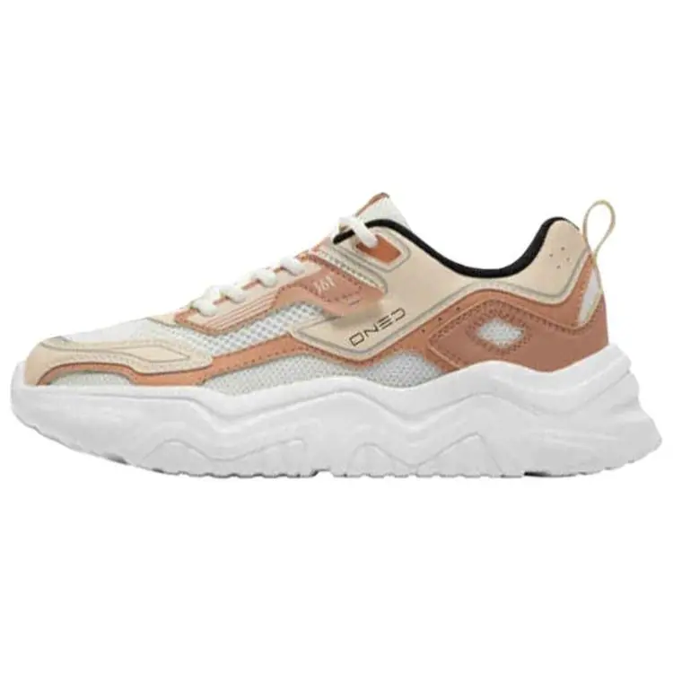 361° Ice Cream Anti-Slip Wear-Resistant Low-Top Casual Shoes Women's Beige Brown