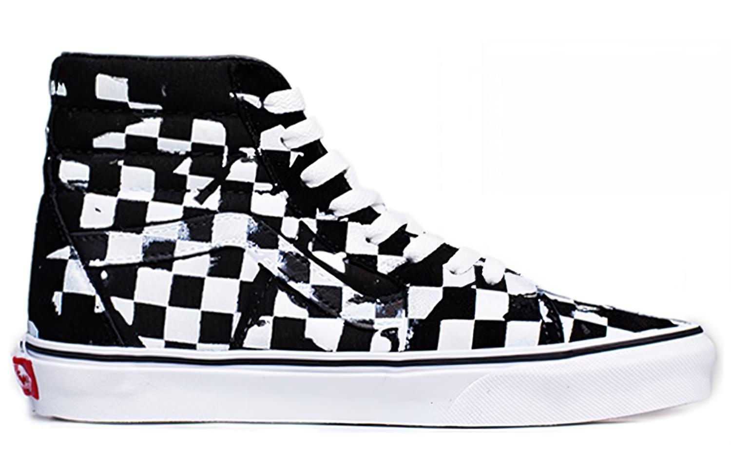 Sk8 Vans-Hi 'Overprint Checkboard'