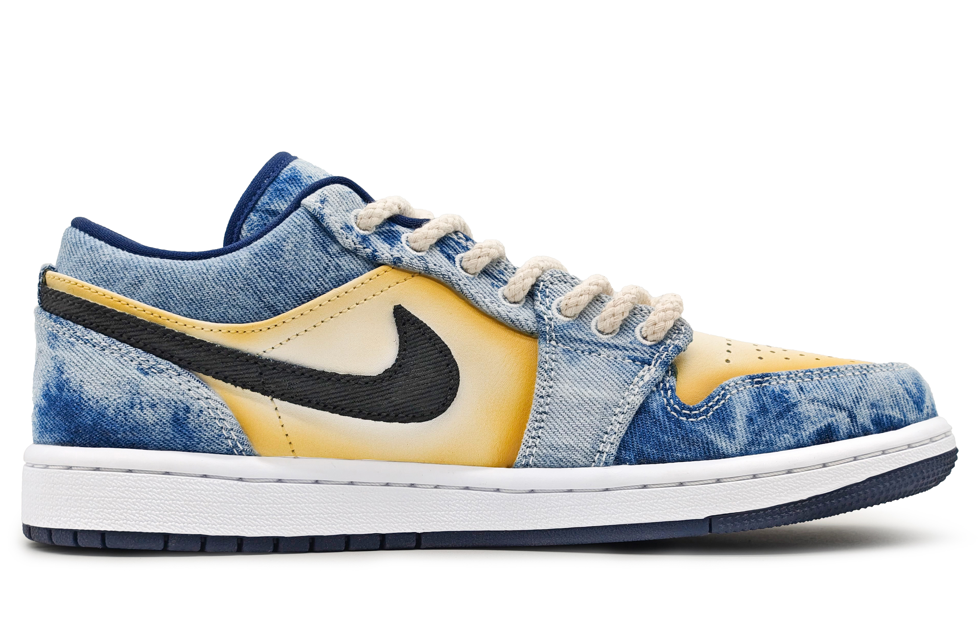 Jordan Air Jordan 1 Mid-Top Vintage Basketball Shoes Men's Blue купить в интернет-магазине Yoocart с быстрой доставкой по России.