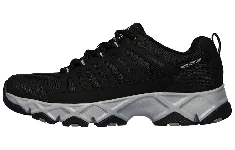 Skechers Relaxed Fit Low Top Step Shoes Men's Black