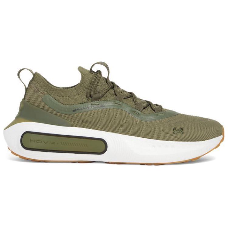 Under Armour Phantom 4 Anti-Slip Wear-Resistant Low-Top Casual Running Shoes Men's Green