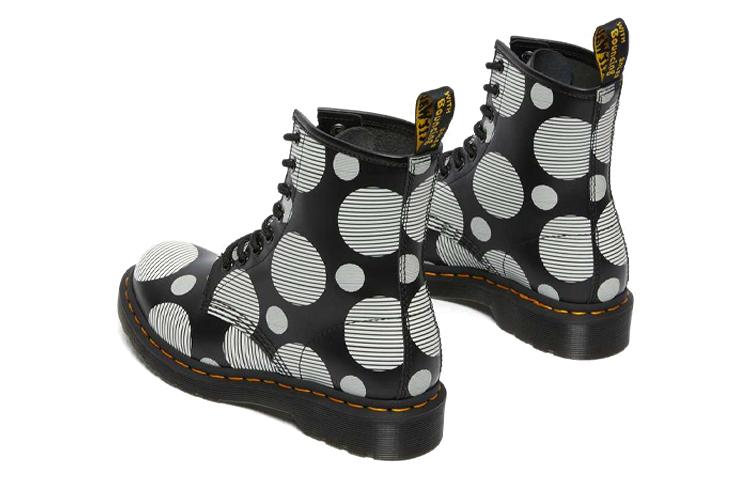 Dr. Martens Dr.Martens 1460 Polka Dot Smooth Leather Lace Up Boots 'Black' Women's купить в интернет-магазине Yoocart с быстрой доставкой по России.