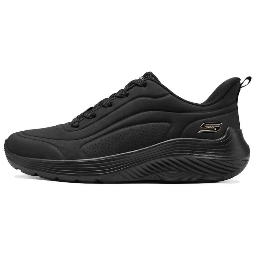 Skechers Bob's Anti-Slip Wear-Resistant Low-Top Casual Shoes Women's Black