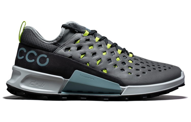 Ecco Off-road Series Breathable Low-Top Running Shoes Men's Dark Gray