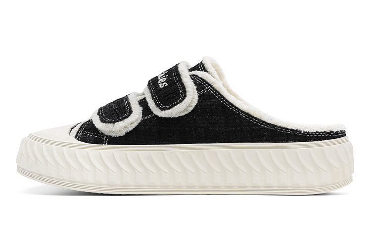 Dickies Low-Top Canvas Shoes Women's Black White