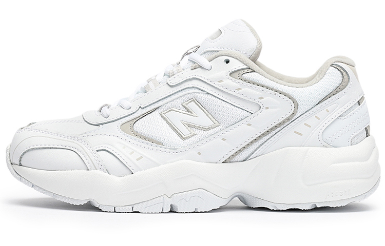 New Balance 452 White Light Cliff Grey Women's