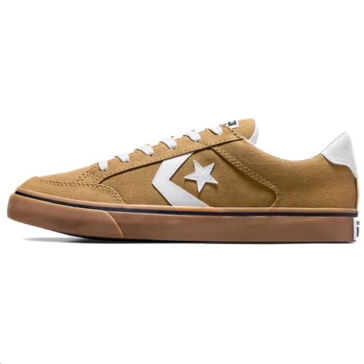 Converse Tobin Anti Slip Wear Resistant Low Top Skateboard Shoes Unisex Yellow