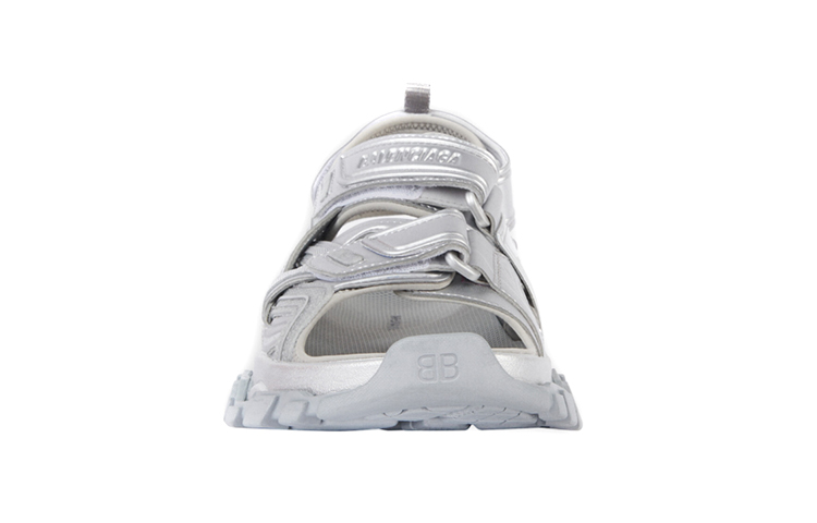Balenciaga Track Sandal Silver Women's