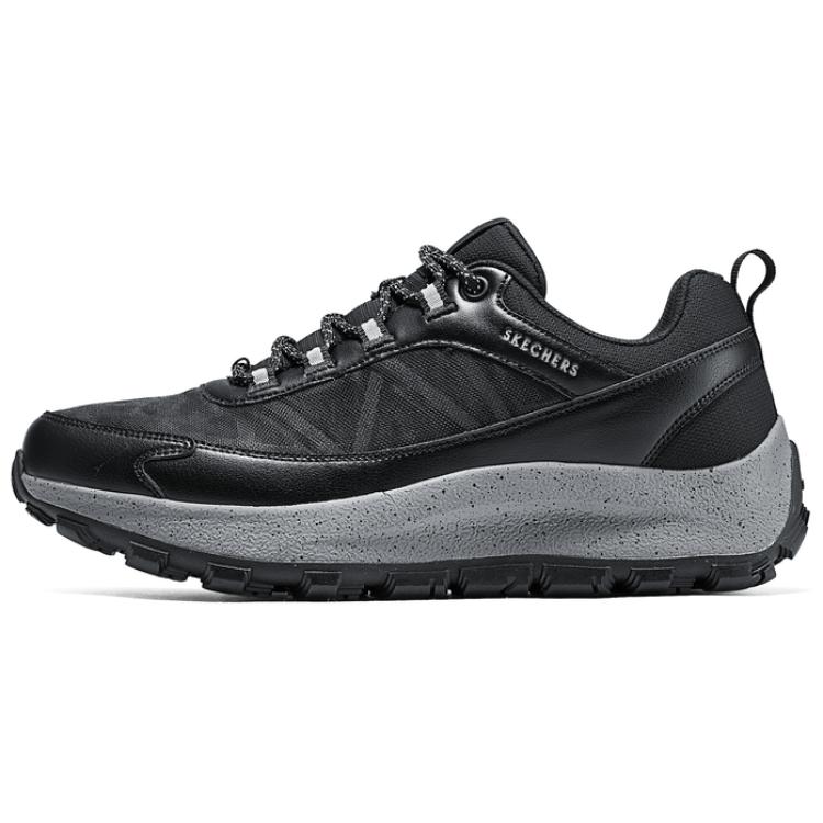 Skechers OUTDOOR Anti-Slip Wear-Resistant Low-Top Running Shoes Men's Black