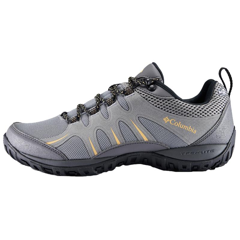 Columbia PEAKFREAK RIDGE OD V2 Waterproof Support Grip Low Top Hiking Shoes Men's Gray