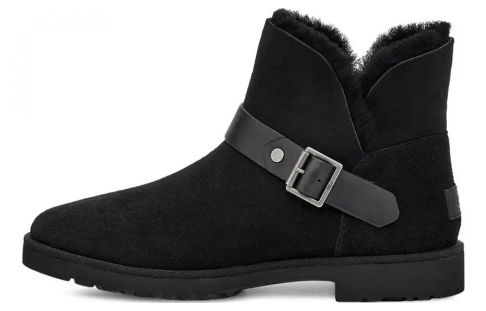 UGG Romely Short Buckle Boot 'Black' Women's