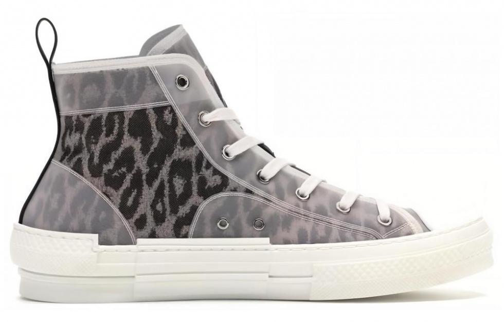 DIOR B23 High Top Brown Leopard купить в интернет-магазине Yoocart с быстрой доставкой по России.