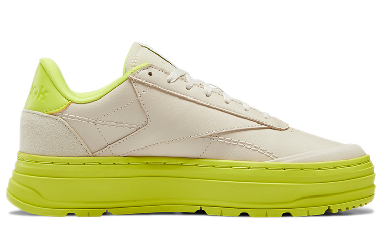 Reebok Club C Double Geo 'Cream Yellow' Women's