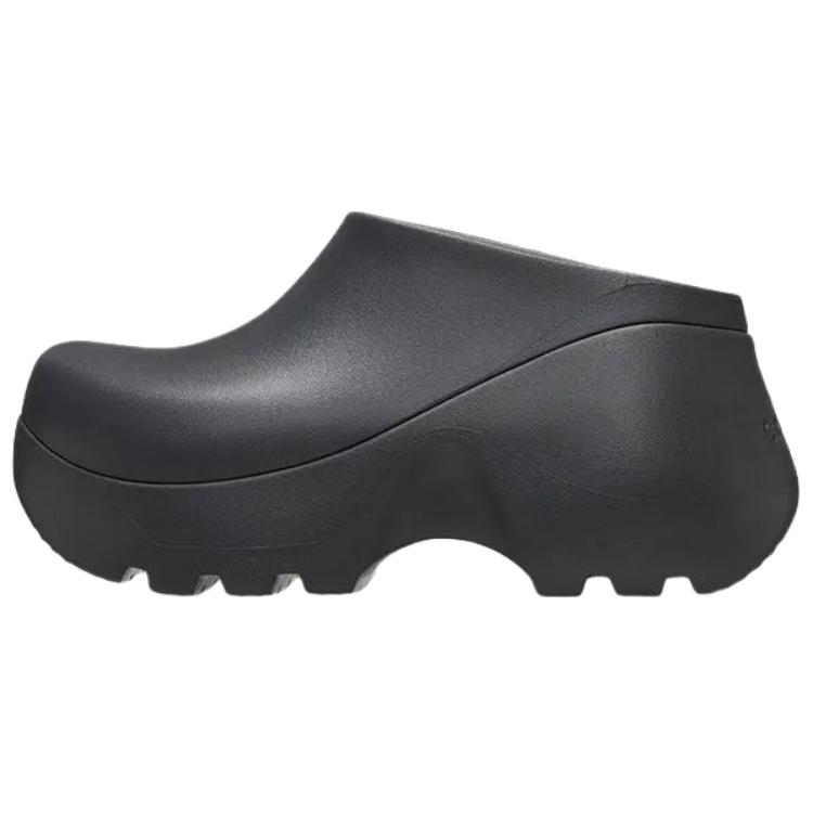 Crocs EVA Abrasion Resistant Closed Toe Slippers Unisex Black Sand Gray