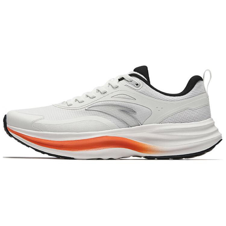 Anta Light Cloud Non-slip Lightweight Low-Top Running Shoes Men's Papyrus White