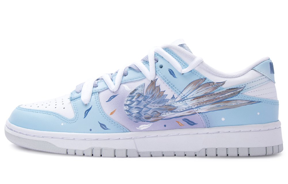 Nike Dunk Skateboard Shoes Men Low-Top White