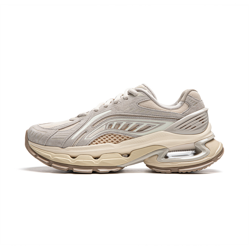 LiNing Low-Top Casual Shoes Men's Light Gray