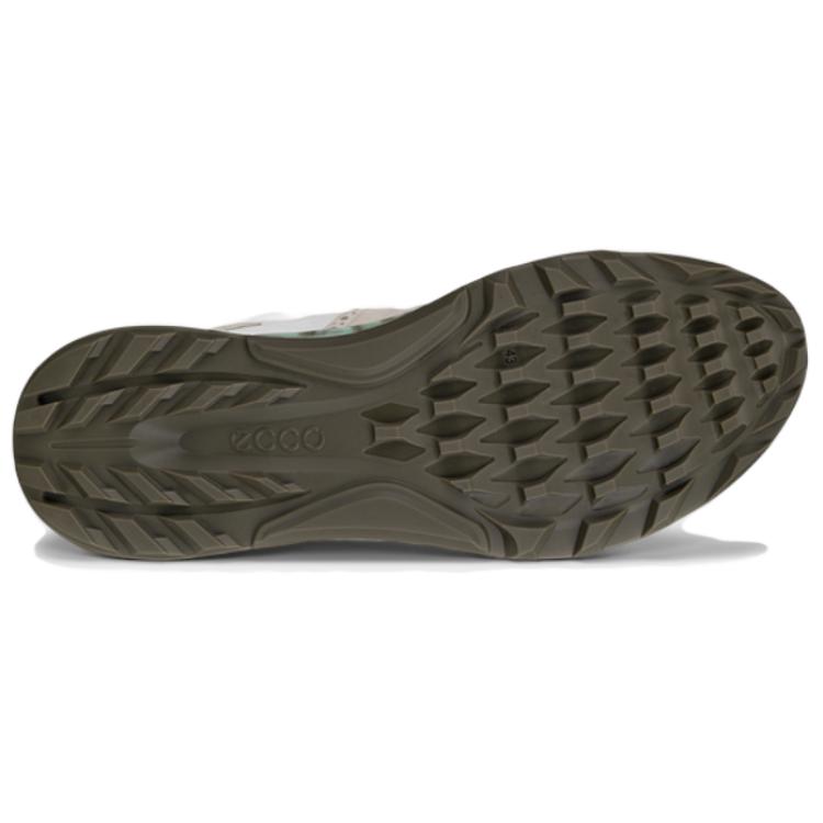 Ecco Low Top Golf Shoes Men's Beige Green