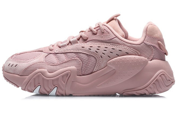 LiNing Cat Paw Lite Anti Slip Wear Resistant Low Top Running Shoes Women's Pink
