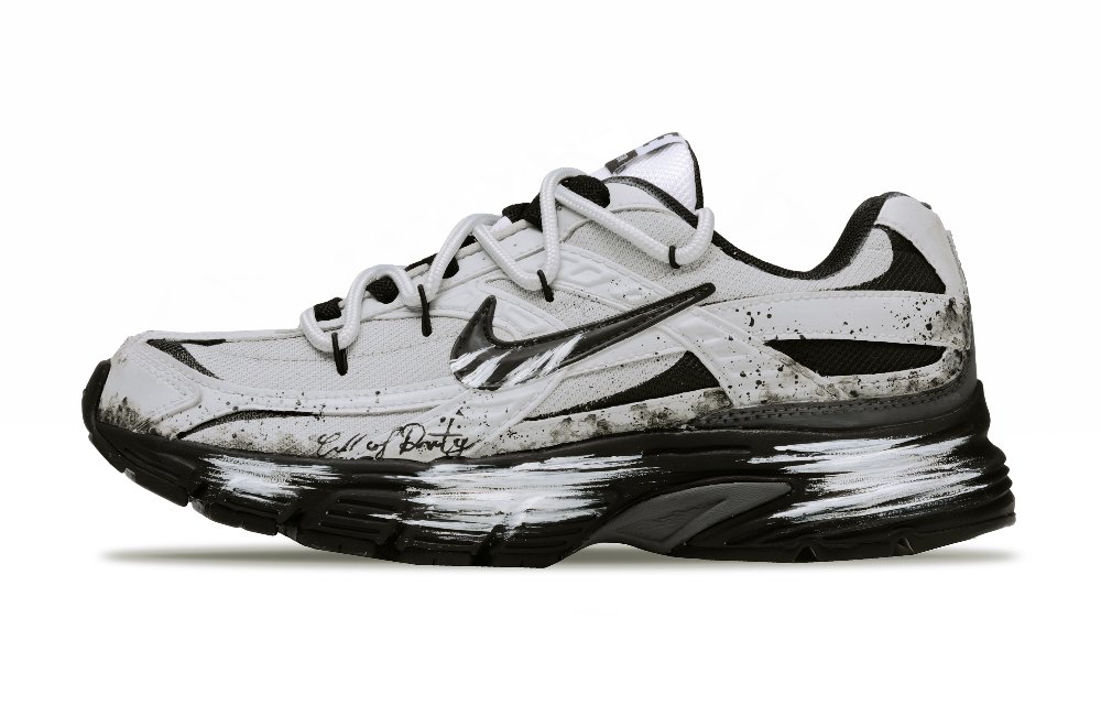 Nike Initiator Cushioning Lightweight Low Top City Commute Running Shoes Unisex Light Gray