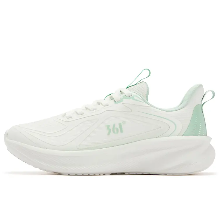 361° Cushioning, Wear Resistant Low top Casual Running Shoes Women's Stream Green