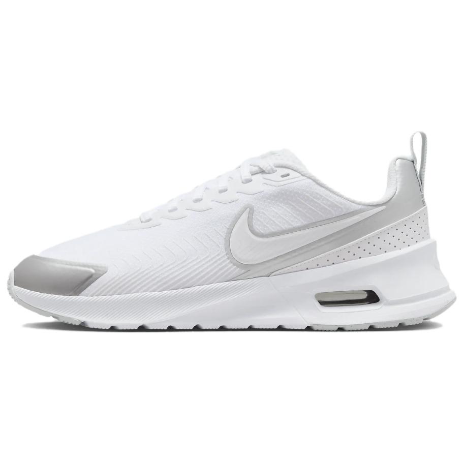 Nike Air Max Nuaxis White Pure Platinum Metallic Silver Women's