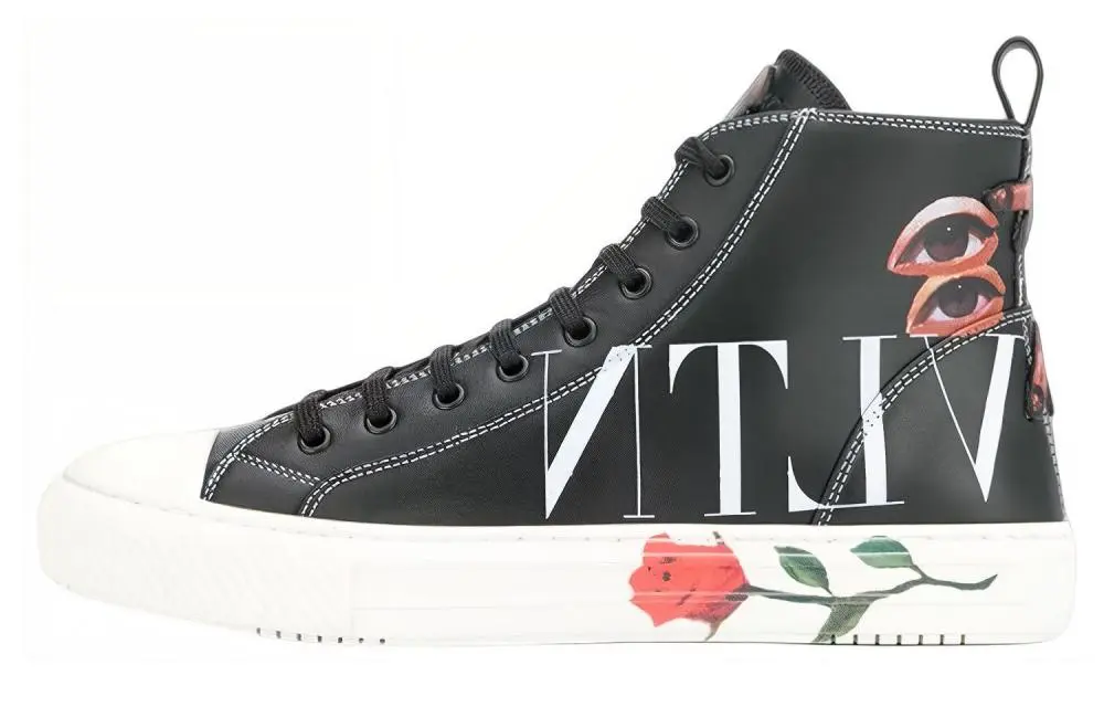 Valentino Giggies High top Stylish Skateboarding Shoes Men's White
