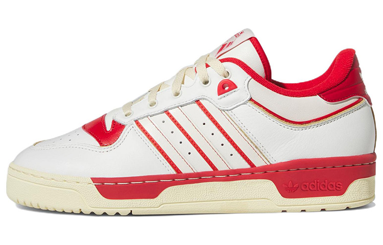 Adidas Originals Rivalry Low 86 Core White Off White Team Power Red