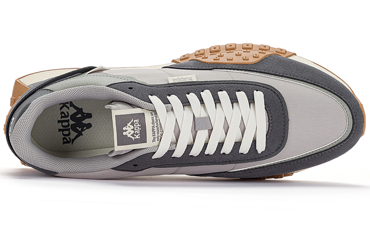 Kappa Anti Slip Wear Resistant Low Top Running Shoes Unisex Premium Gray купить в интернет-магазине Yoocart с быстрой доставкой по России.