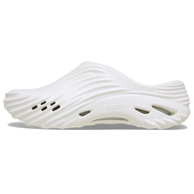 Crocs Whirlwind Wave Clogs Unisex White