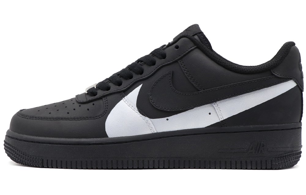 Nike Air Force 1 Low-Top Skateboard Shoes Men's Black