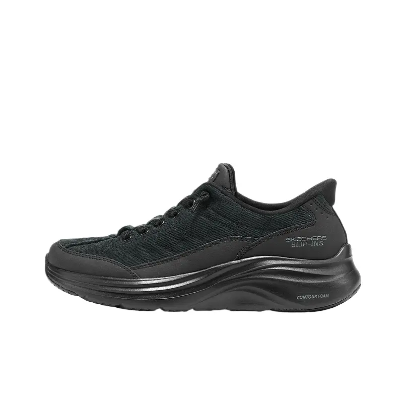 Skechers SPORT WOMENS Breathable Casual Shoes Women's All Black