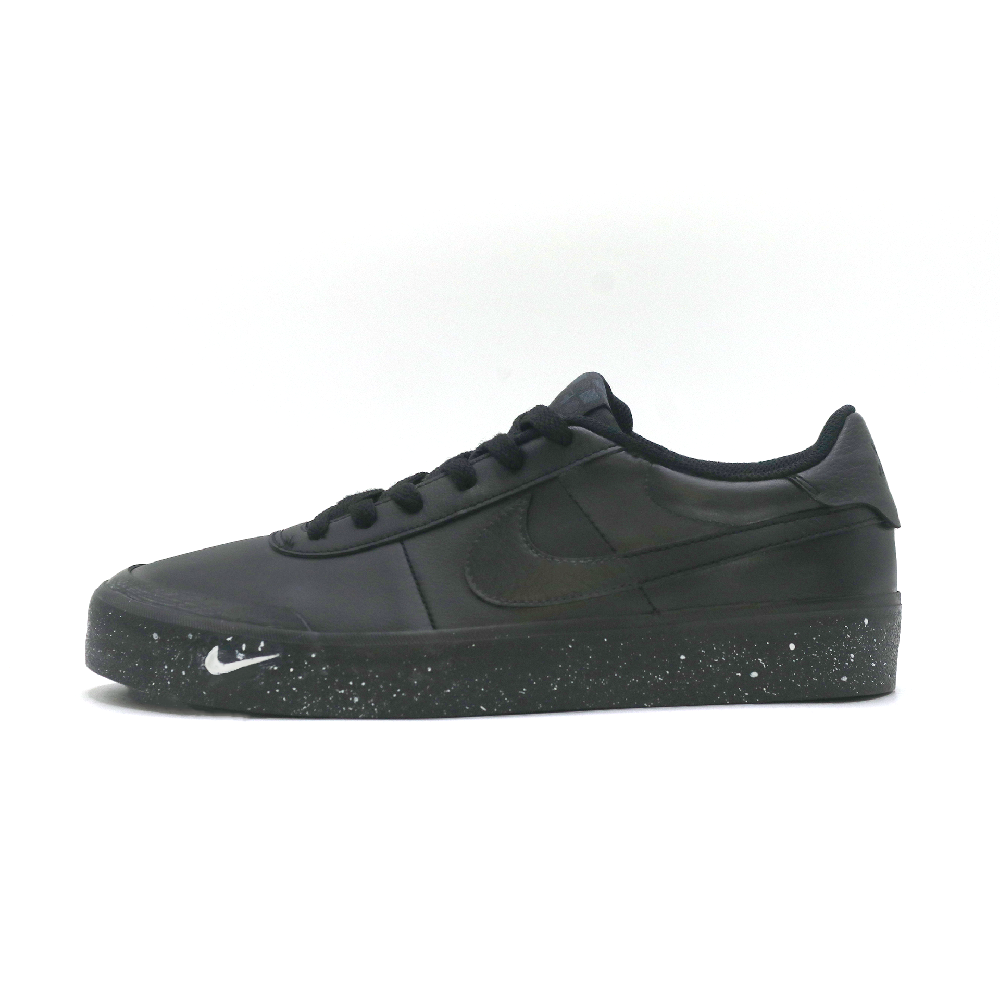 Nike Court Shot Dark Night Anti Slip Wear Resistant Low Top Skateboard Shoes Men's Black