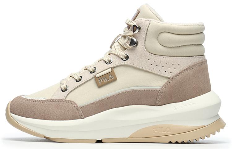 FILA Casual Boots 'Cream White Pink' Women's