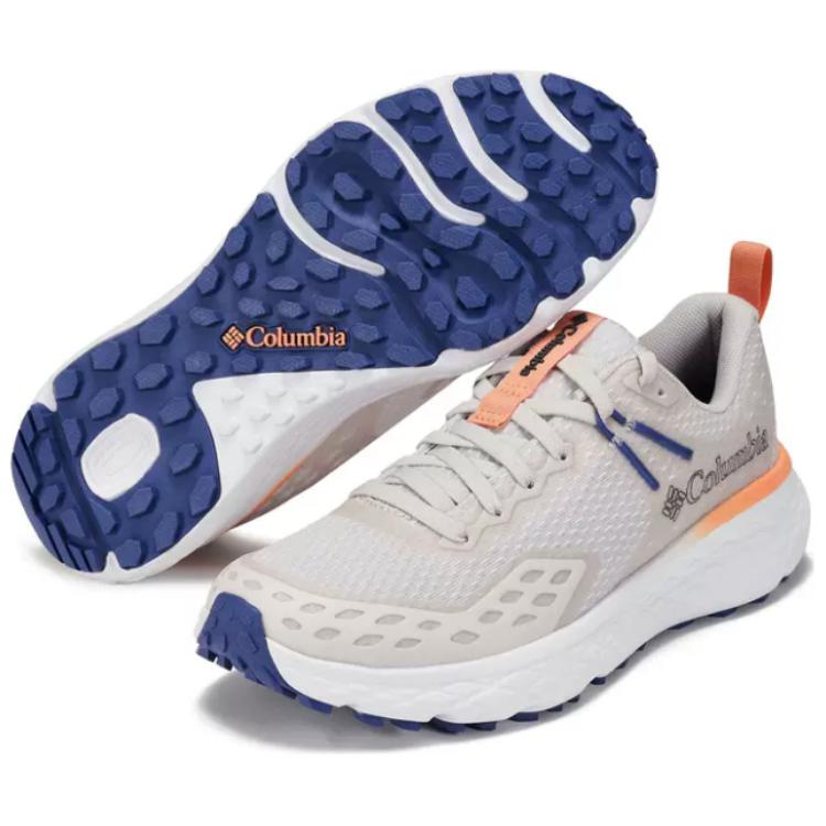 Columbia Cushioning, Slip Resistant, And Breathable Low Top Hiking Shoes Women's Light Gray