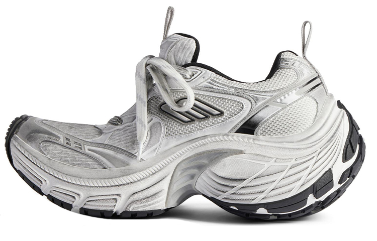 Balenciaga 10xl 'White Black Gris' Women's