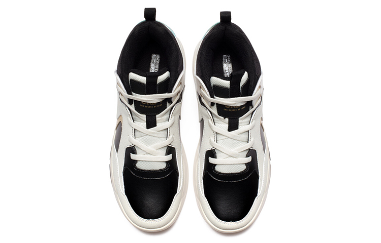 361° BOUND Technology Mid Top Skateboard Shoes Women's Black White