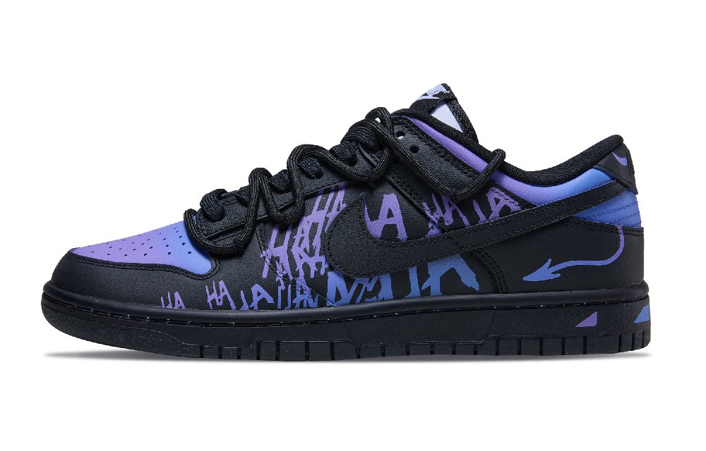 Nike Dunk Low 1-1-1 Low-Top Skateboard Shoes Men's Black
