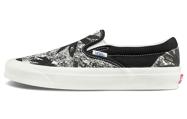 Slip On Og Classic Vans Lx 'Palm Acid Wash Summer Leaf Black'
