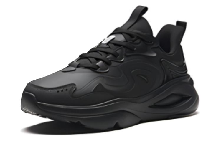 Anta Chao Bai 5.0 Anti-Slip And Wear-Resistant Breathable Low-Top Casual Shoes Men's Black