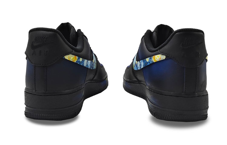 Nike Air Force 1 Slip Resistant And Abrasion Resistant Support Low Top Skateboard Shoes Men's Black купить в интернет-магазине Yoocart с быстрой доставкой по России.