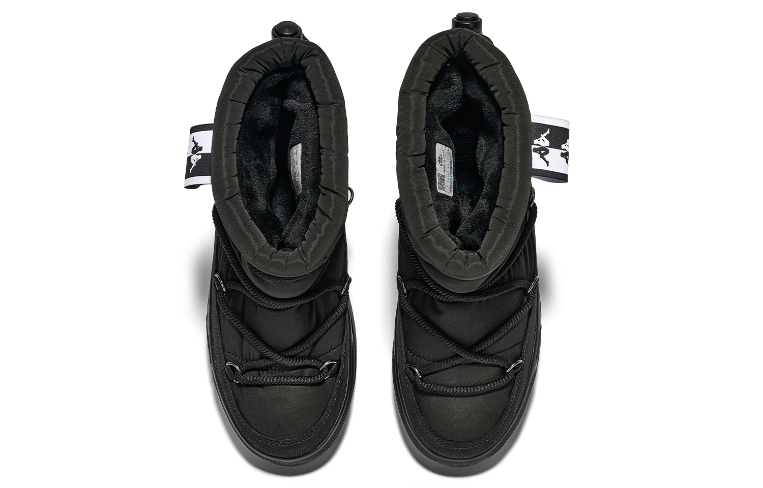 Kappa Warm Slip-Resistant Crew Snow Boots Women's Black купить в интернет-магазине Yoocart с быстрой доставкой по России.