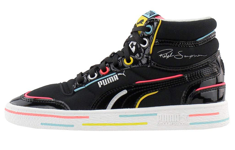 PUMA Unexpected X Ralph Sampson Mid 'Black White' Women's