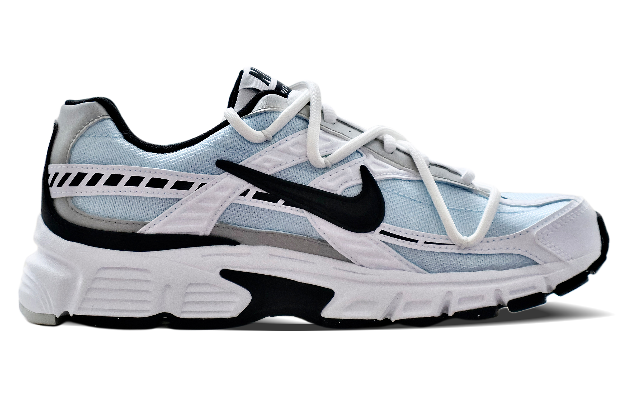 Nike Initiator Abrasion Resistant Breathable Low Top Casual City Commute Running Shoes Men's Light Blue