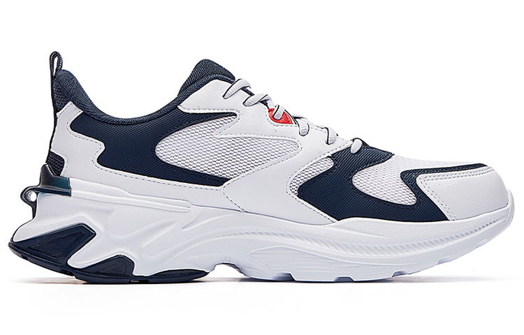 361° Casual Shoes Men Low-Top Oil Ink Blue