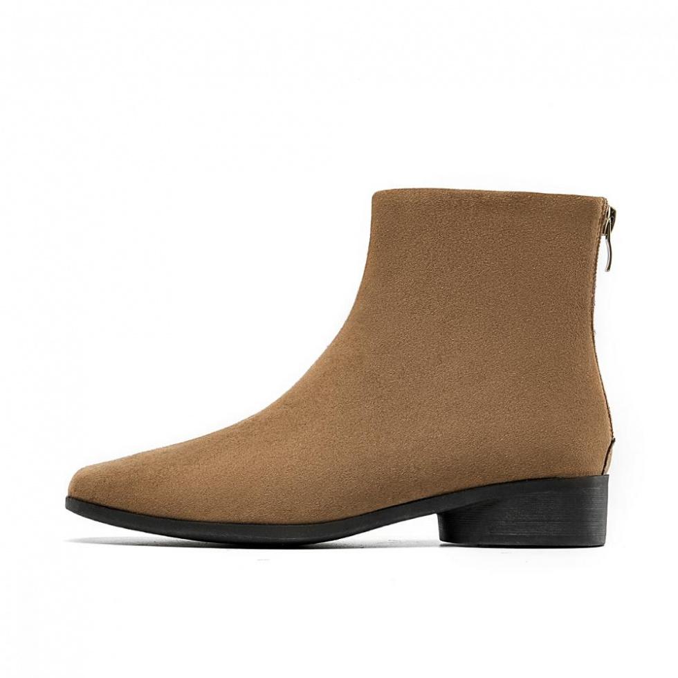 EBLAN Ankle Boots Women's Khaki