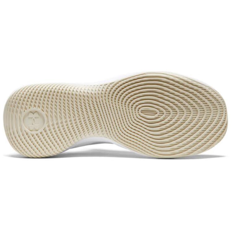 Under Armour Wear-Resistant Low-Top Basketball Shoes Men's Ecru купить в интернет-магазине Yoocart с быстрой доставкой по России.